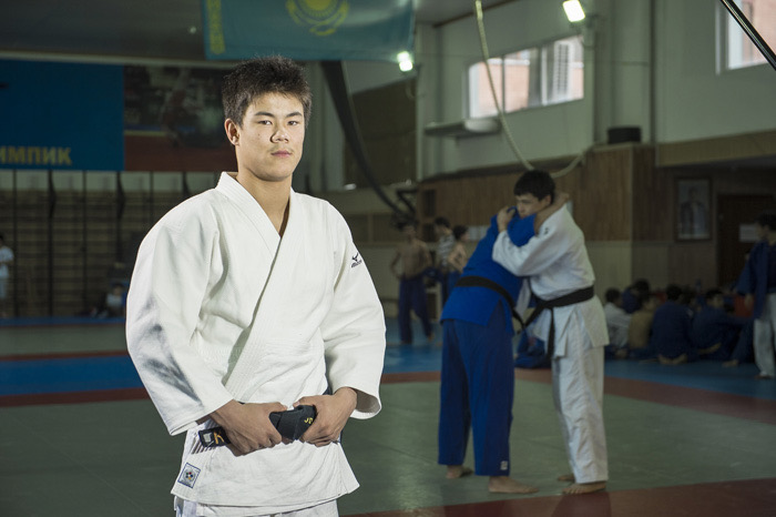 Дзюдошылар Алматы облысында жаттығуда