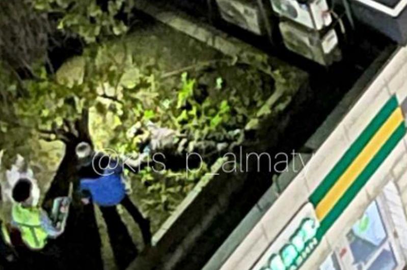 Алматыдағы атыс: Күдікті 17-қабаттан секіріп кетті