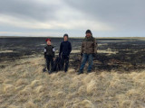 Ақмола облысында қойшы ұлдарымен бірге дала өртін сөндірді