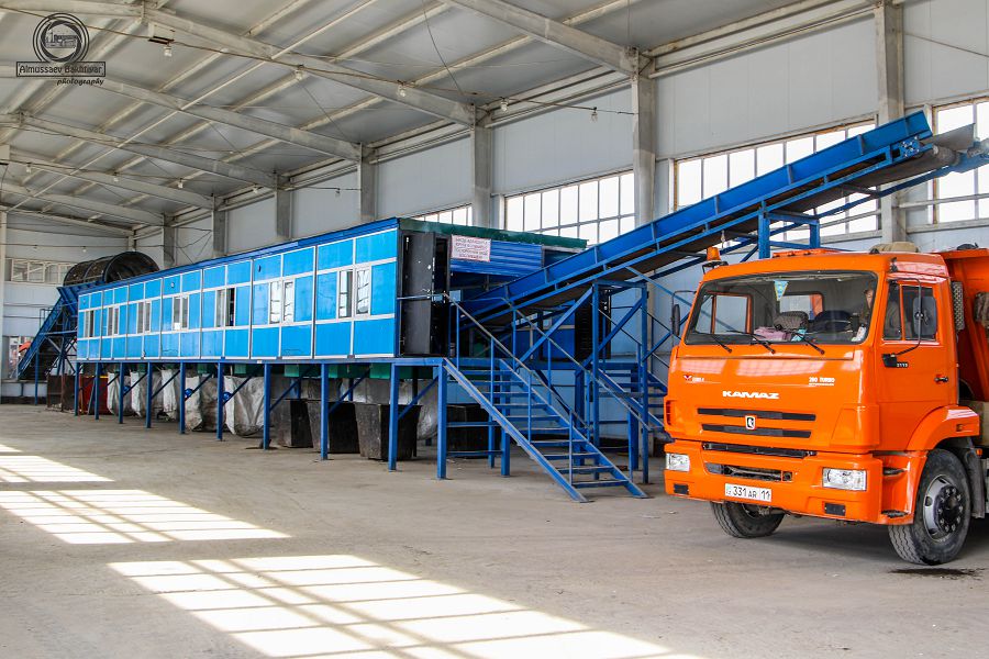 Тәулігіне 17 тонна қалдық өңделеді