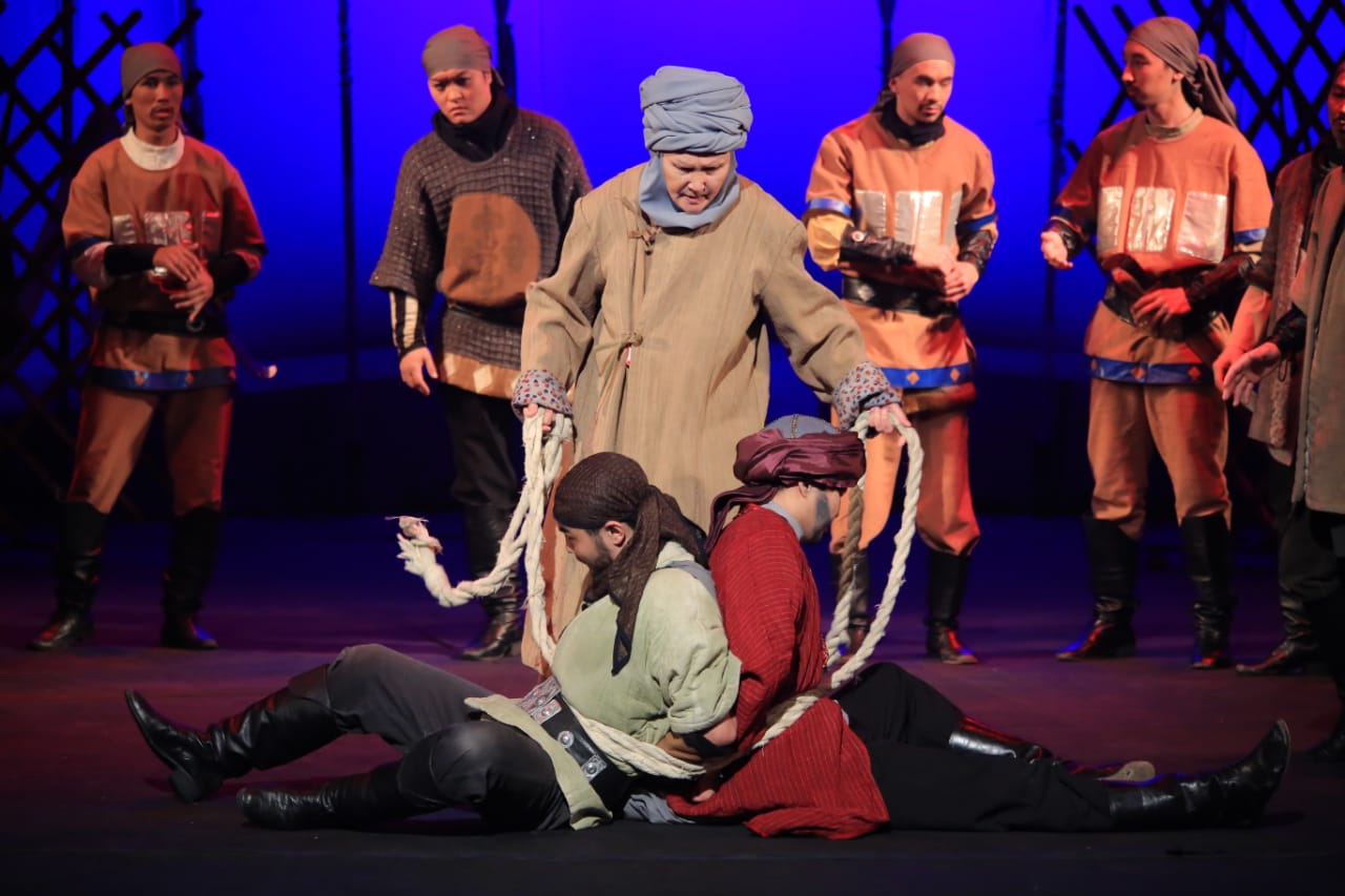 Қостанайда  «Қазақтар» тарихи драмасы сахналанды