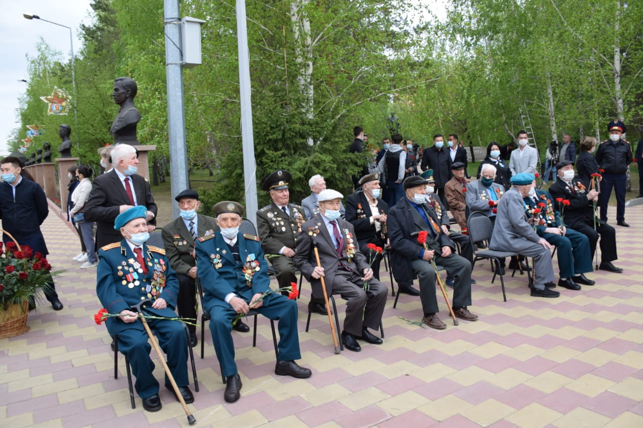 Қостанайда Жеңіс күніне арналған мерекелік шара өтті