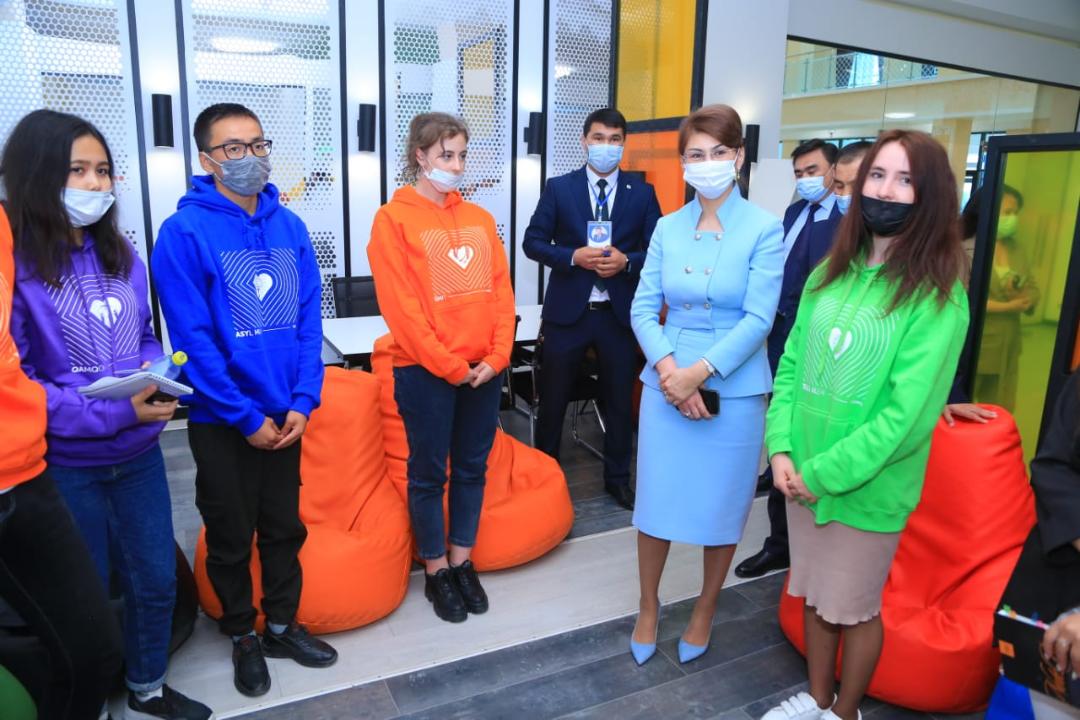 Аида Балаева Қостанайға жұмыс сапарымен келді