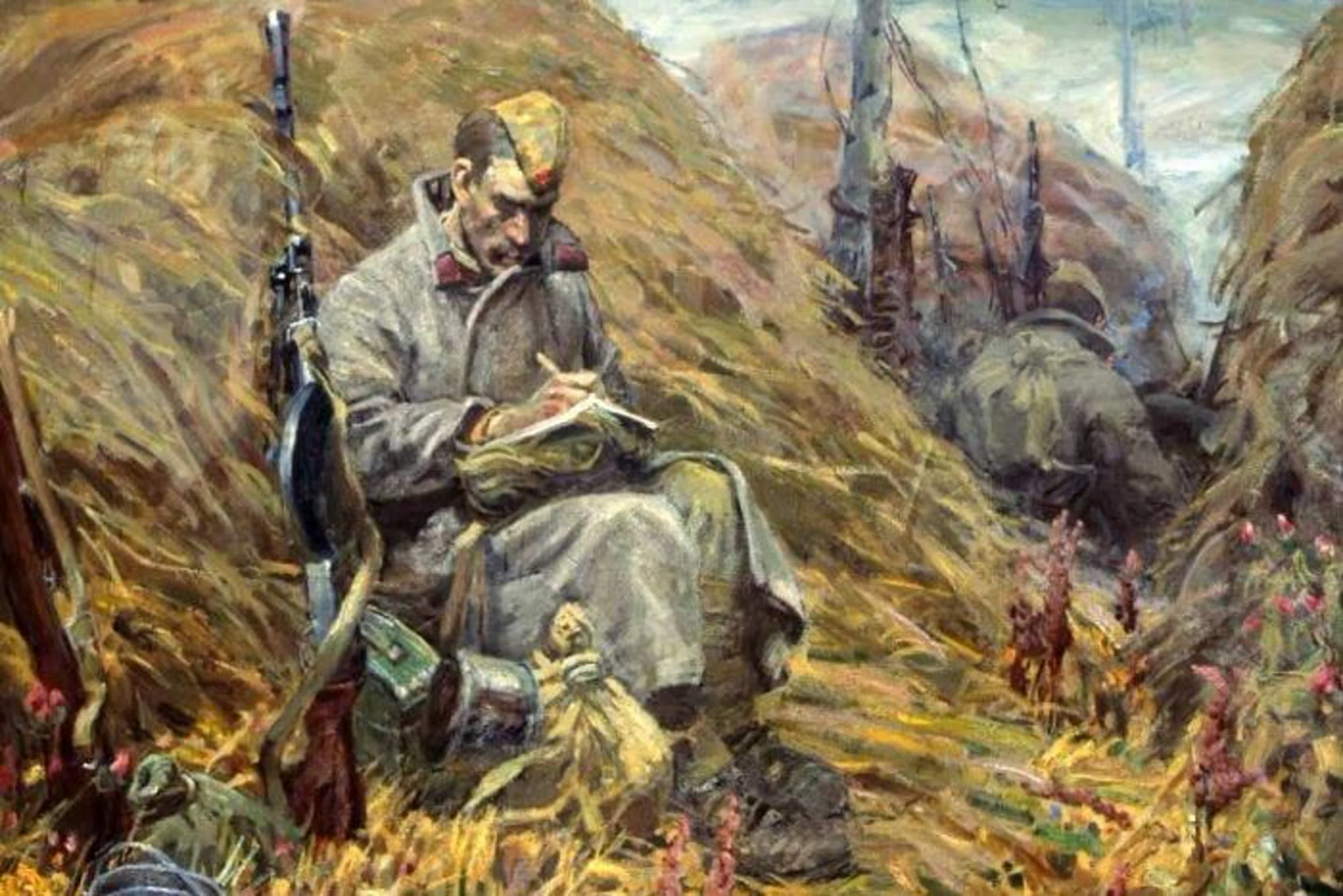 Қанмен жазылған картиналар