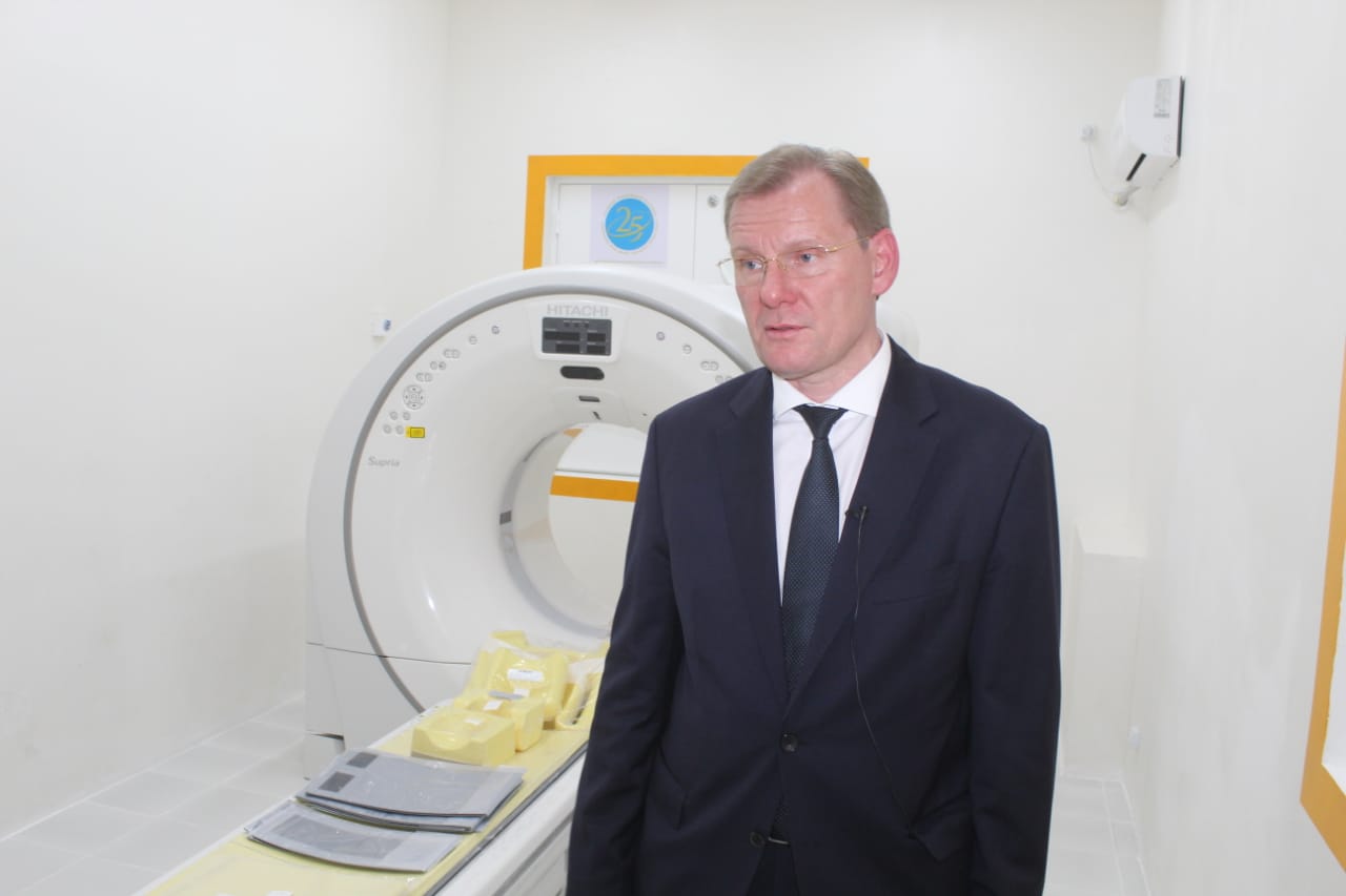 Аудандық ауруханаға компьютерлік томография берілді