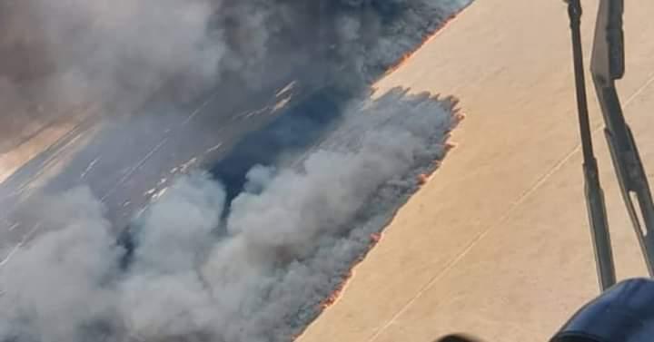 Каспий жағалауындағы қамыс өрті әлі толық сөнген жоқ