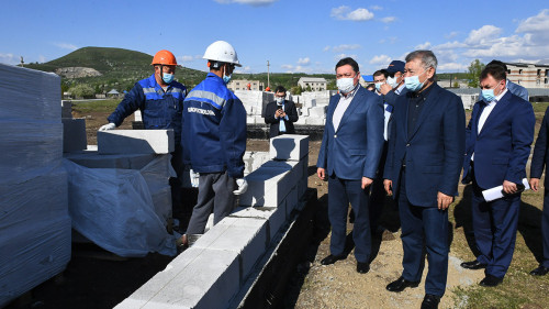 Әлеуметтік нысандар  құрылысымен танысты