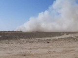 Атырау облысында қоқыс полигоны отқа оранды