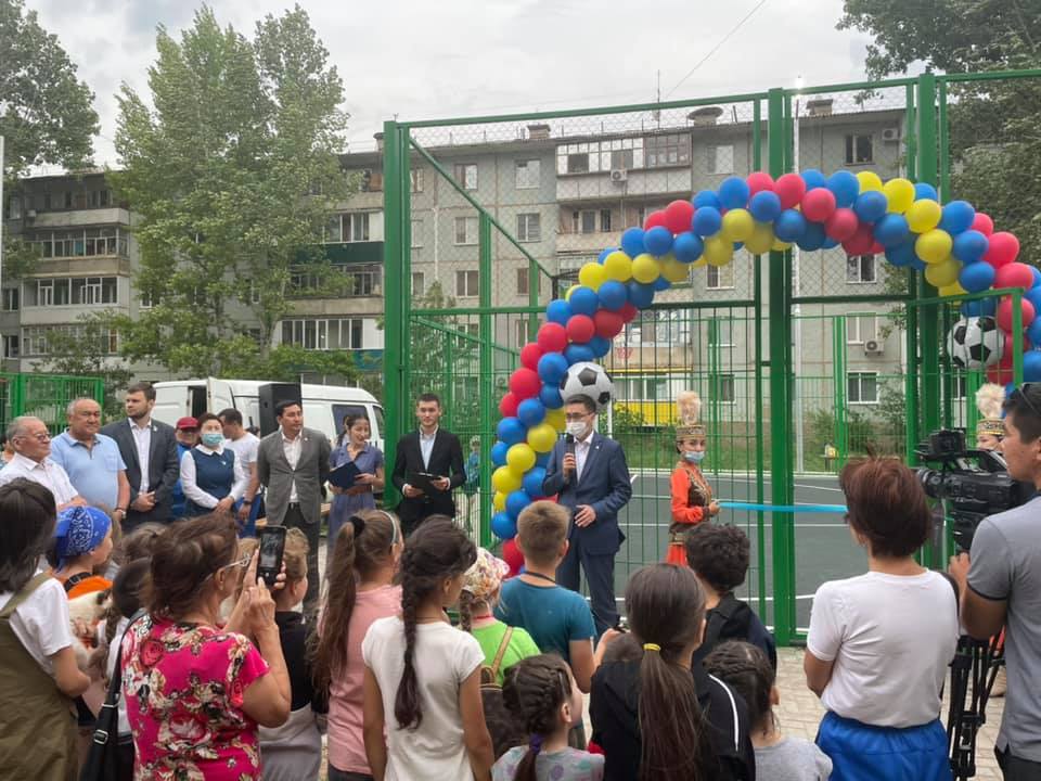 Орал қаласында спорт және ойын алаңдары көбейді