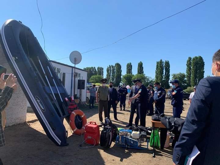 Ресеймен шекарадағы ауданда құтқару бекеті ашылды
