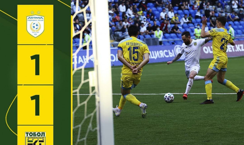 «Астана» өз алаңында ұта алмады