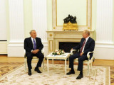 Кремльде Елбасы мен Владимир Путиннің кездесуі өтіп жатыр