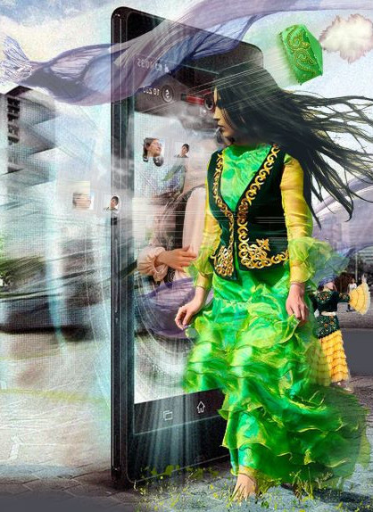 Қыз – үйде, қылығы – интернетте