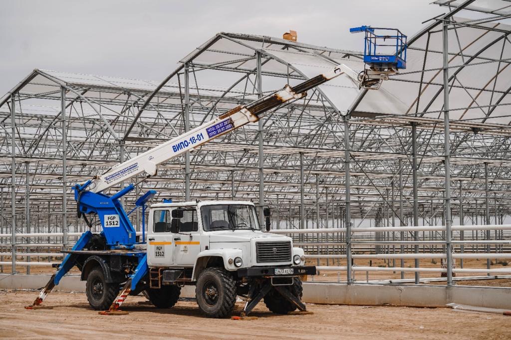 Атырауда 1,4 млрд теңгеге жылыжай салынып жатыр