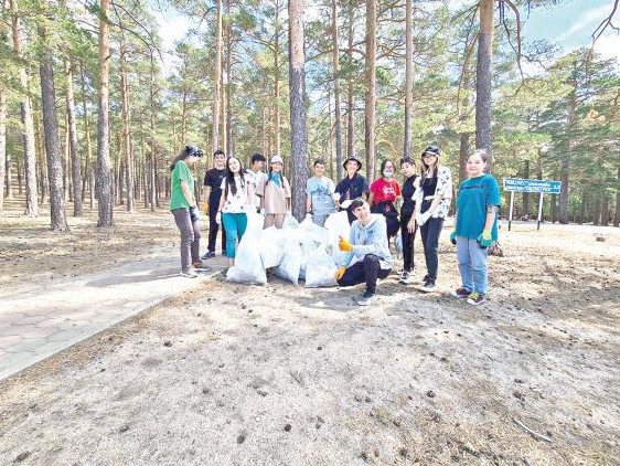 Курортты аймақ көркейе түсті