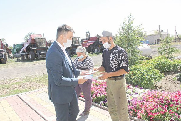 Үміткерге қолдау білдірді