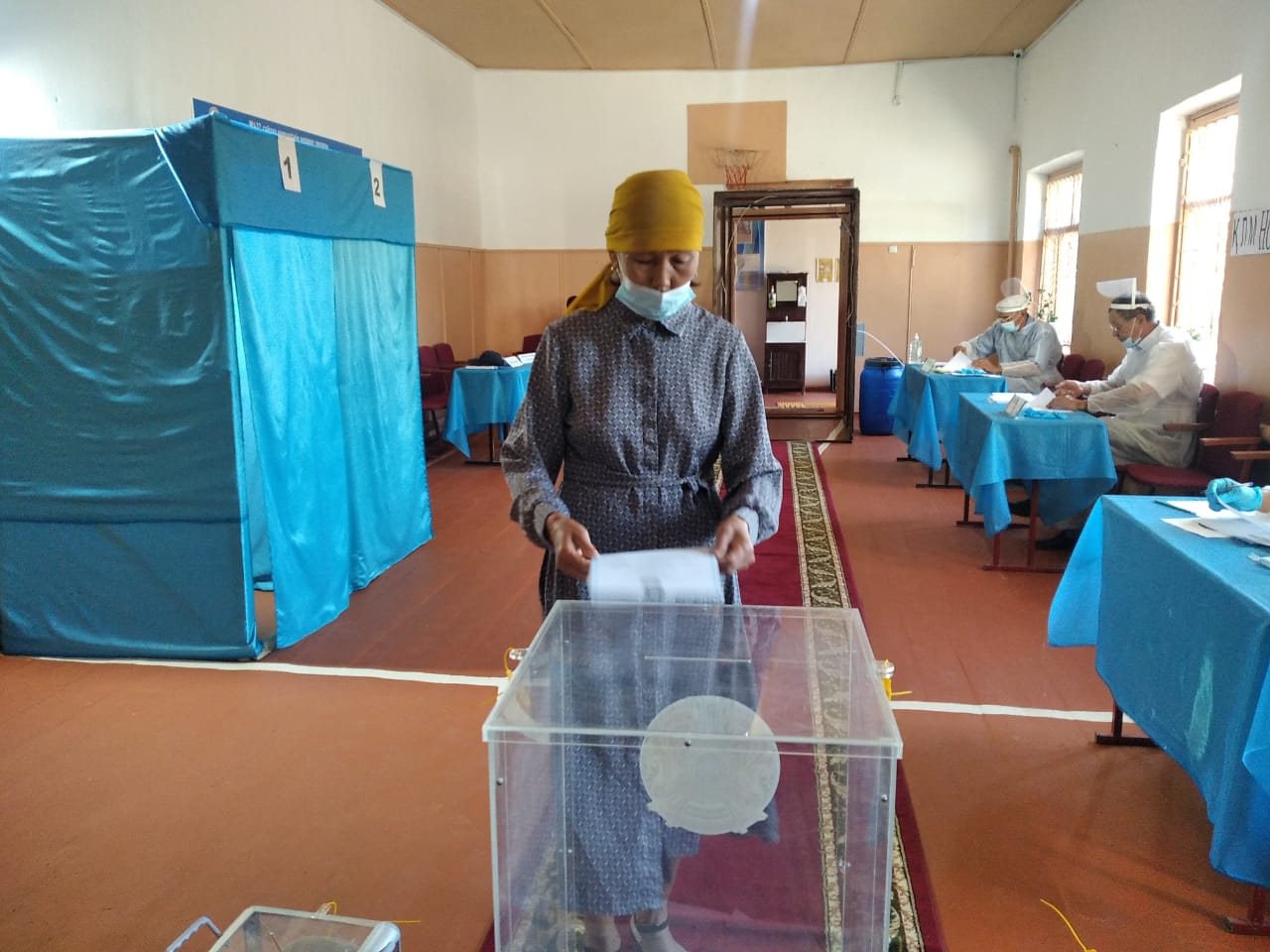 Жамбыл облысы: Шу ауданында 4 сайлау учаскесі жұмыс атқаруда