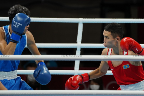 Сәкен Бибосынов Токио Олимпиадасының ширек финалына шықты