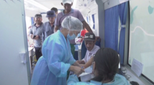 Ақтауда тағы бір жылжымалы егу пункті ашылды