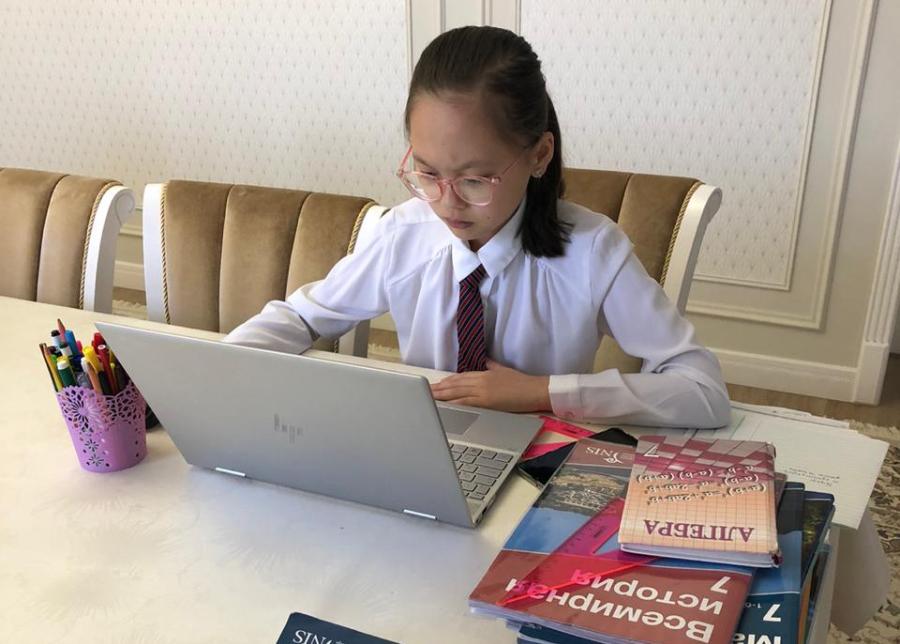 Оқушылар ата-ана өтінішімен онлайн режимде оқи алады