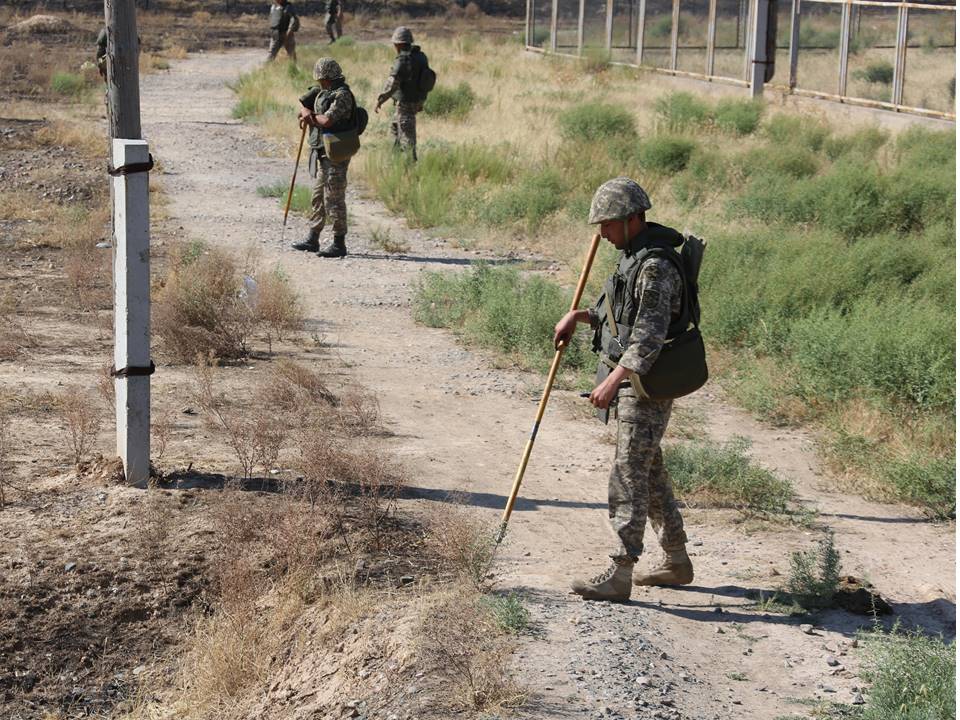 Жарылыс салдарын жоюға саперлер мен кинологтар жұмылдырылды