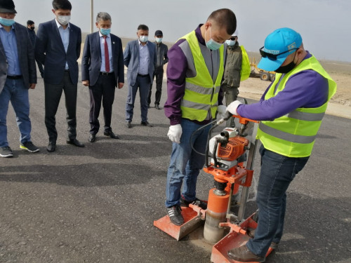 Салынған жолдың сапасы жақсарды