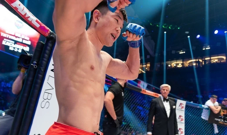 Мұратбек Қасымбай дағыстандық файтерді жеңді