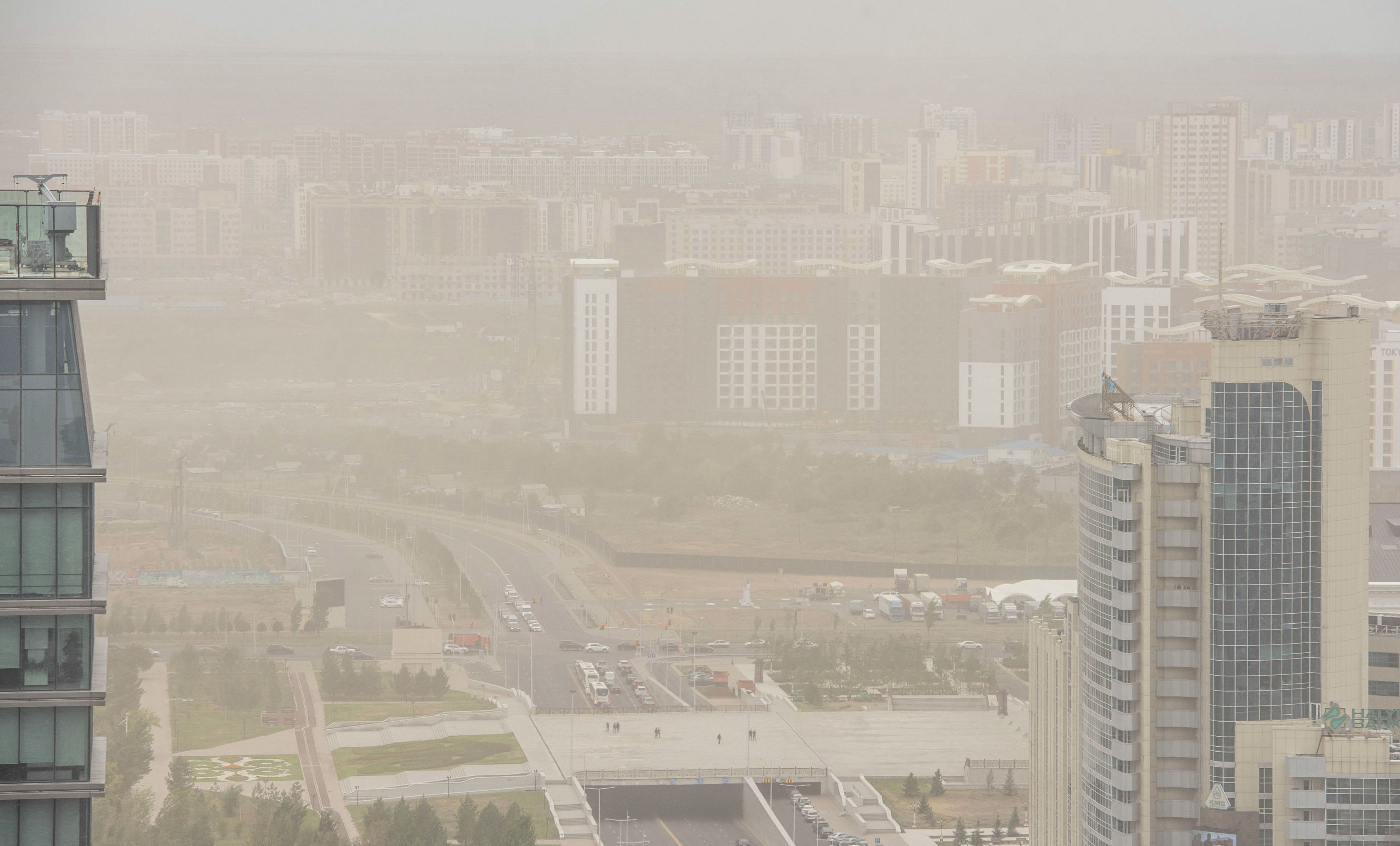 Нұр-Сұлтанды шаңды дауыл басты