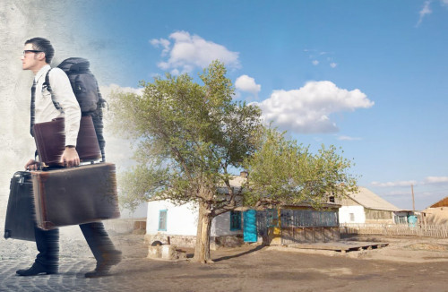 Халқы көшкен ауылдар бос қалып жатыр