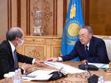 Елбасы «Назарбаев Университетінің» президенті Шигео Катсуды қабылдады