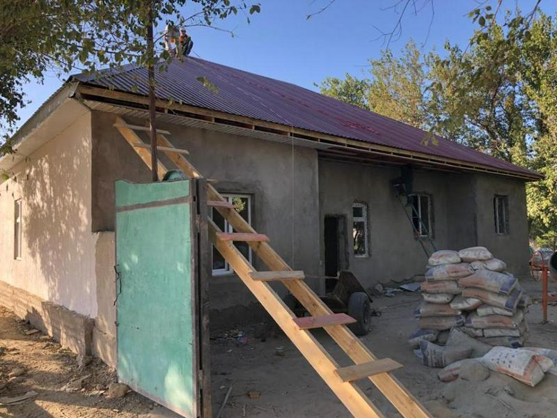 Байзақ ауданында 127 нысан қалпына келтірілді