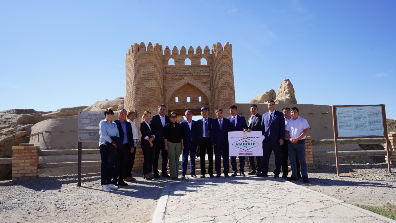 «Атамекен» ақпараттық-танымдық экспедициясы Түркістан облысында жалғасты