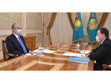 Мемлекет басшысы Асқар Маминді қабылдады