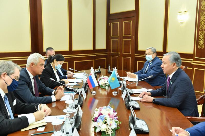 Нұрлан Нығматулин Словакияның Еуропалық істер министрі Иван Корчокпен кездесті