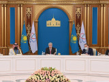 Мемлекет басшысы АӨСШК кеңесіне жиналған делегация басшыларымен кездесті