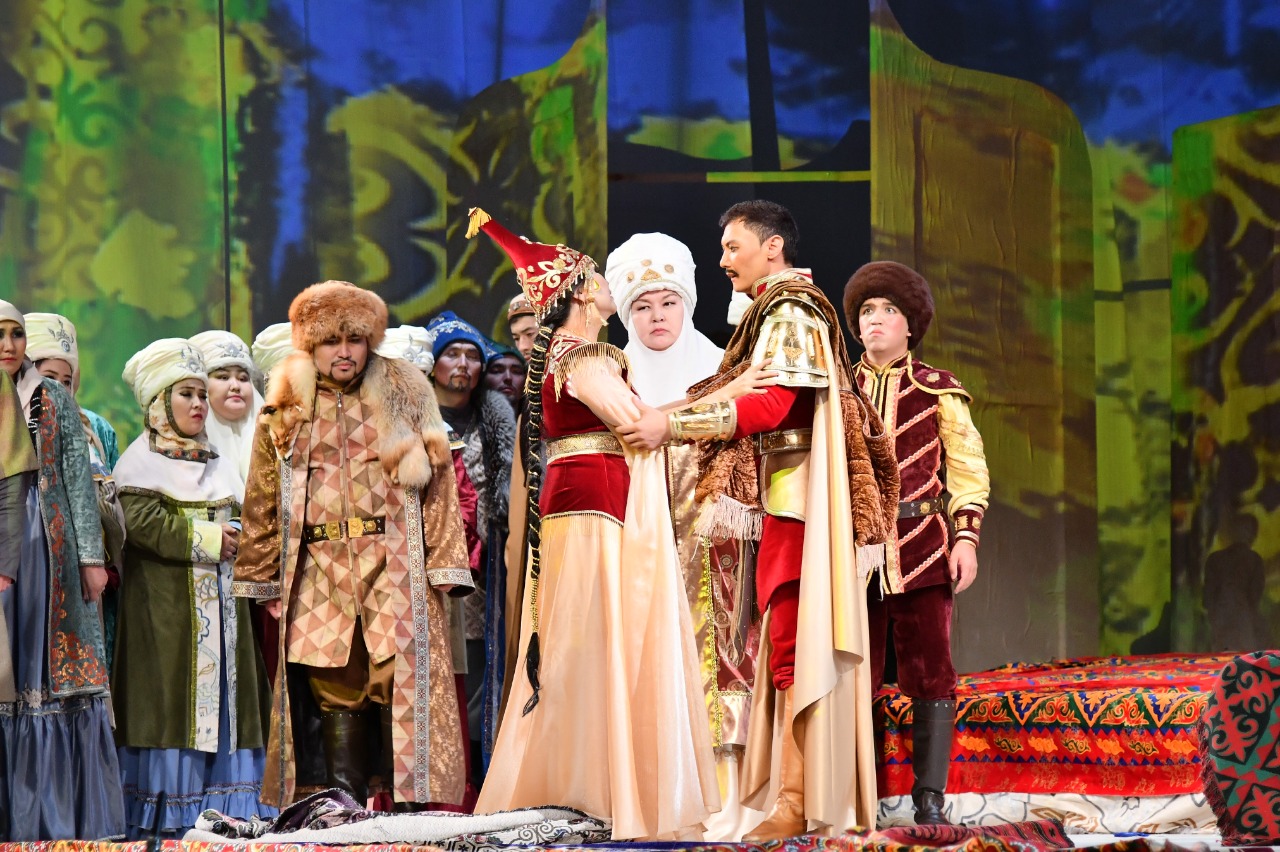 Шымкентте «Қыз Жібек» операсы сахналанды