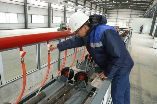 Мұнай-газ өнеркәсібіне құбыр дайындайтын зауыт ашылды