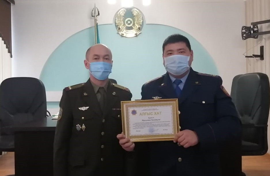 Ержүрек полицейлер марапатталды