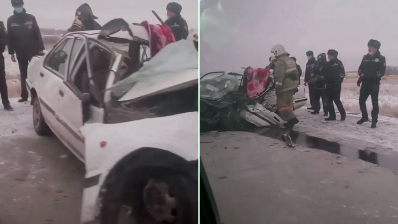 Қарағандыда ірі жол апаты болды