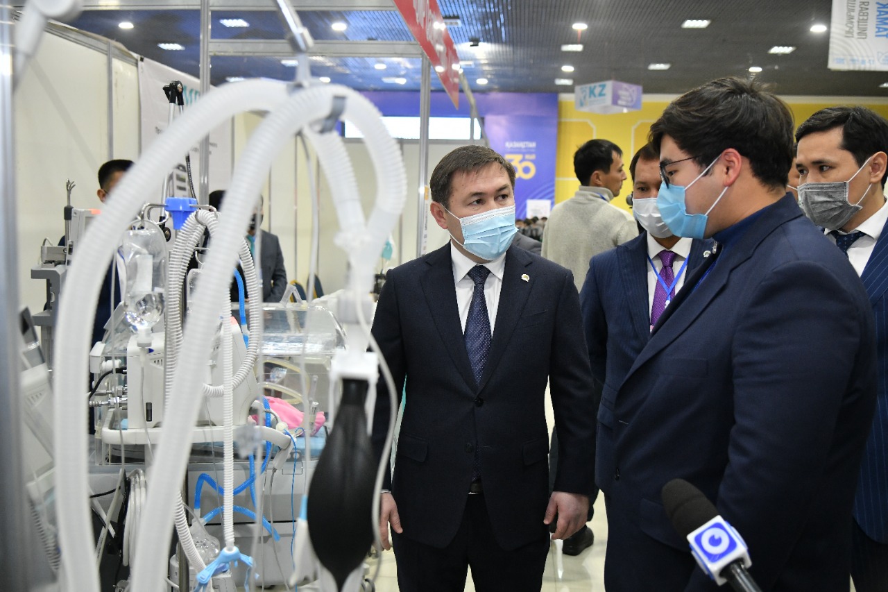 Үшінші мегаполисте «Шымкент өнімдері» көрмесі басталды