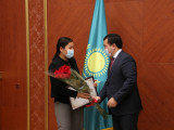 Қарағандыда майталман спортшылар марапатталды