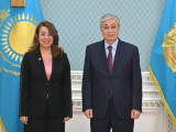 Мемлекет басшысы БҰҰ-ның Венадағы бөлімшесінің Бас директоры Гада Валиді қабылдады