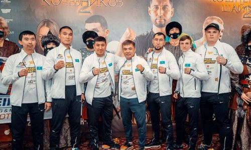 Бек пен Айдос жаттығуға кірісті