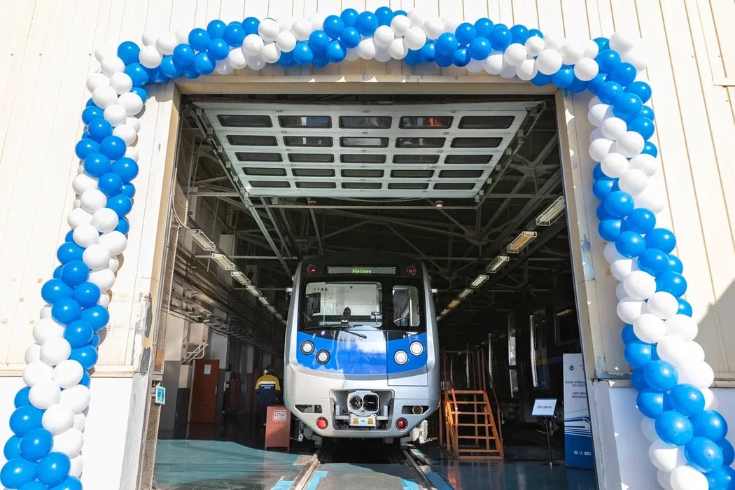 Алматы метрополитені 8 жаңа электр пойызын іске қосты