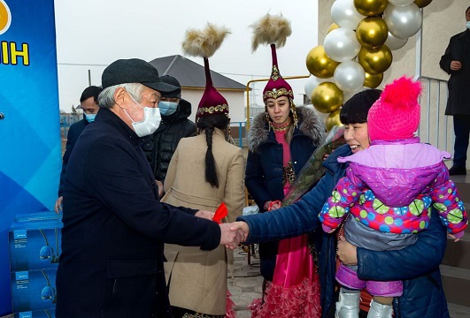 Тұрғындарға берілген баспана