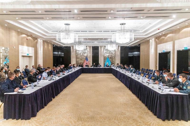 Қазақстан мен АҚШ қорғаныс ведомстволарының өкілдері кездесті