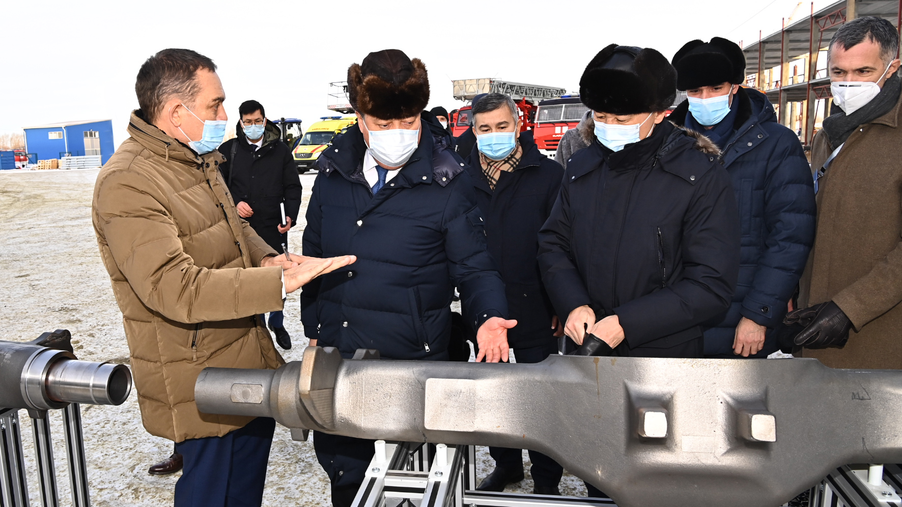 Асқар Мамин Қостанайда жаңа өндіріс орнын іске қосты