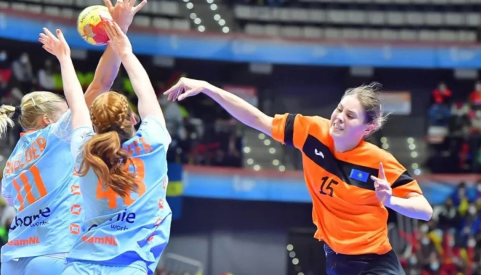 Қазақстандық гандболшылар Нидерланд құрамасына есе жіберді