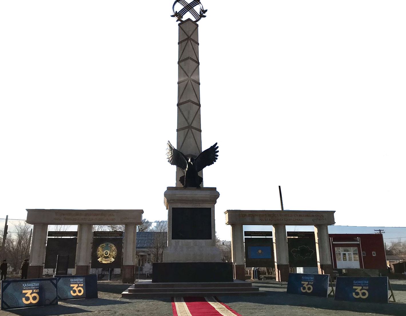 Аққыстауда ашылған монумент