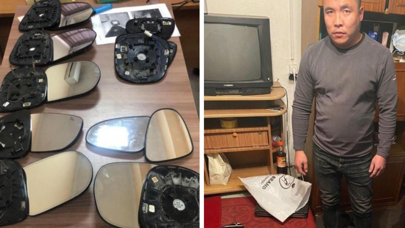 Алматыда айна ұрлығының «шебері» ұсталды